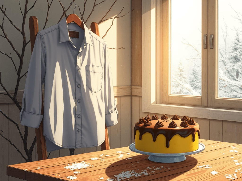 ODDS and ENDS: It’s Cold, Life with an Oxford Shirt, and Yellow&nbsp;Cake